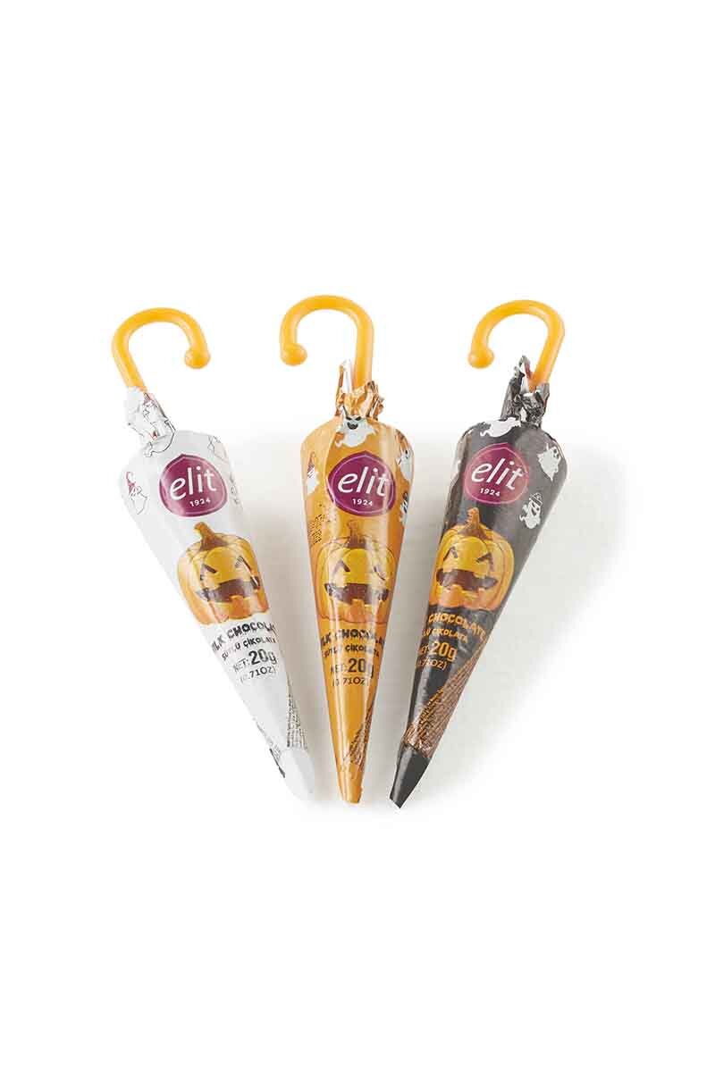 Elit Halloween Şemsiye Sütlü Çikolata 20 G