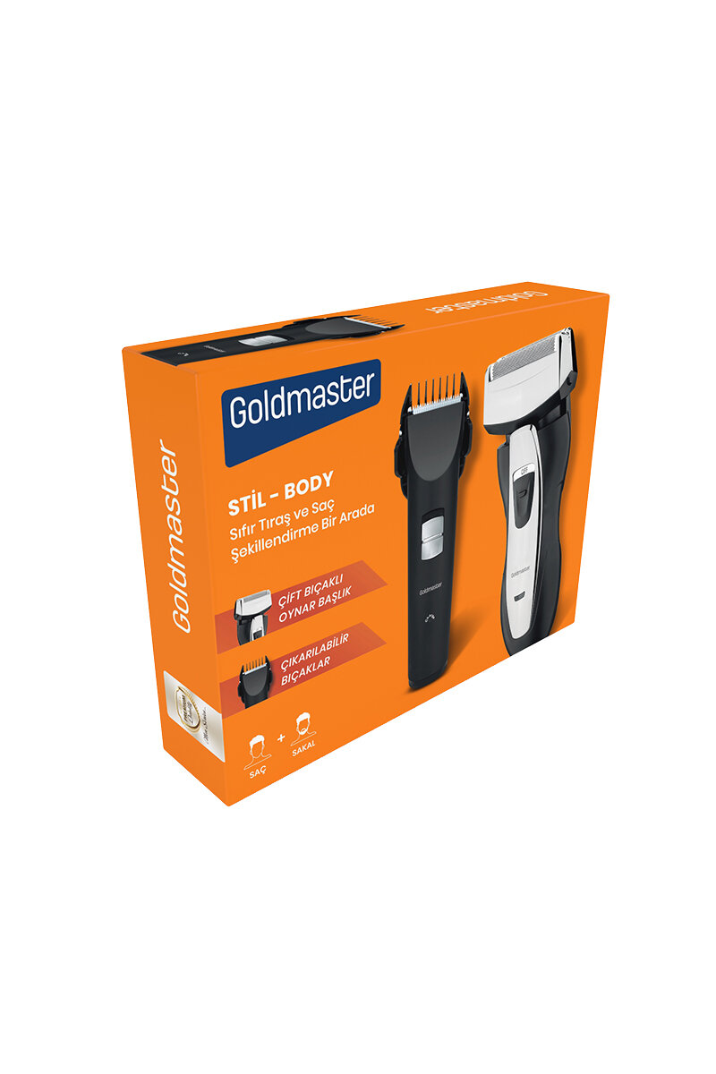 Goldmaster Erkek Bakım Seti GM-7166+GM-7135