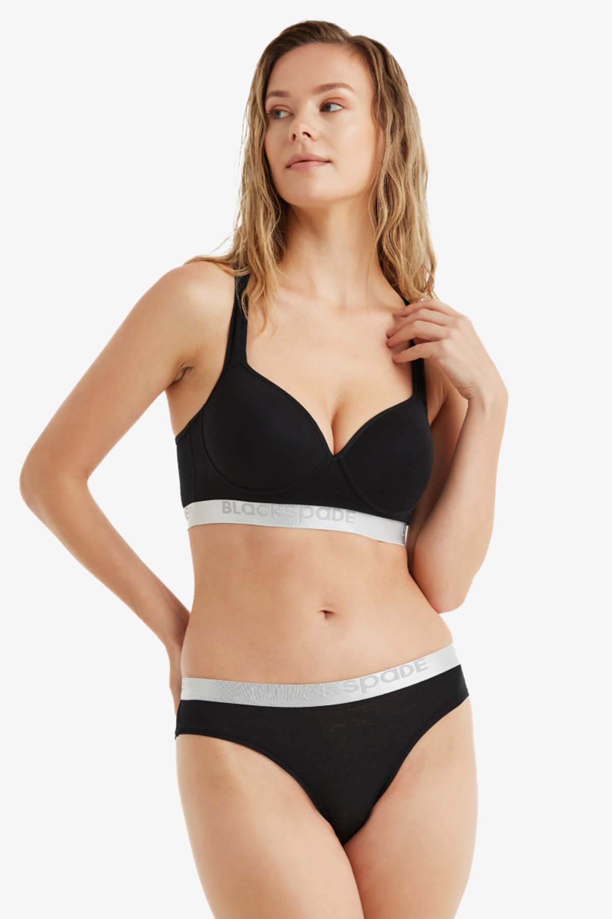 Blackspade Kadın Modal/Tencel Silver Slip 1620.SYH