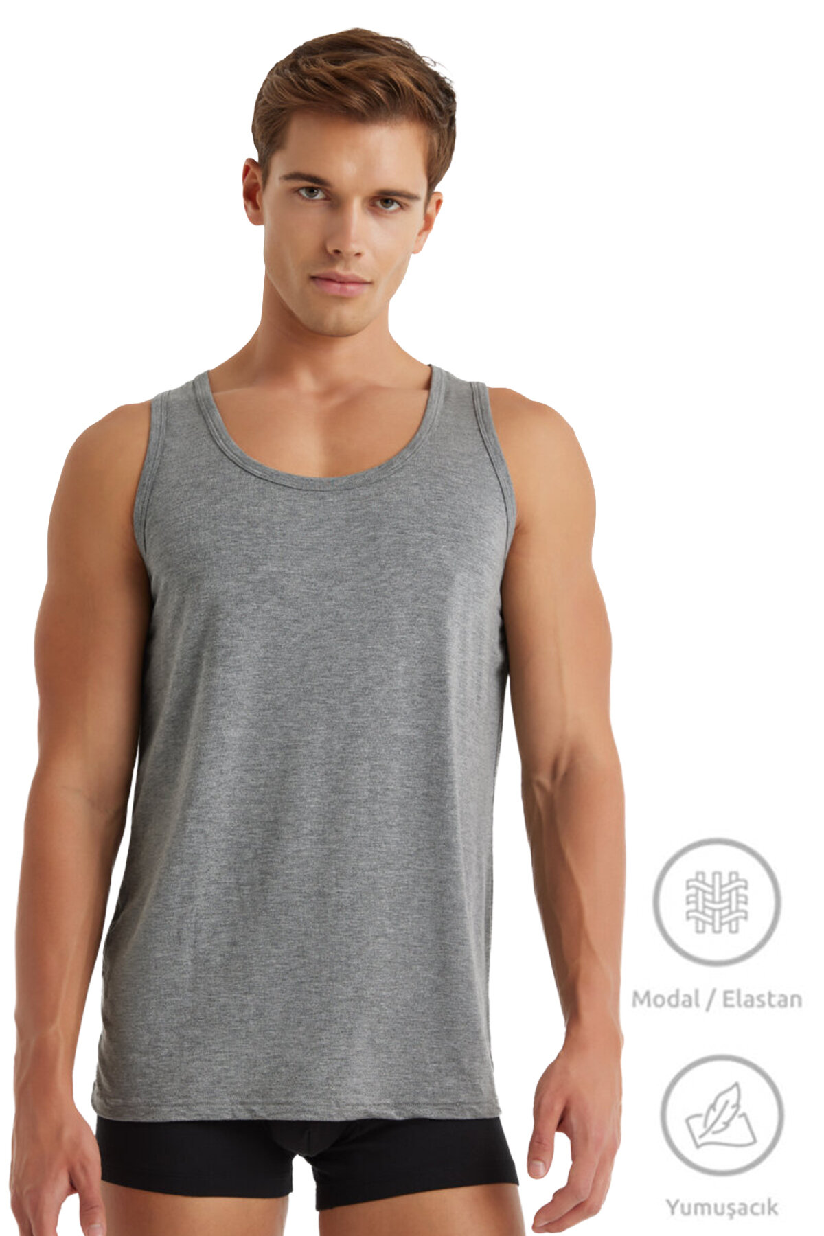 Blackspade Erkek Modal/Tencel Silver Atlet 9305