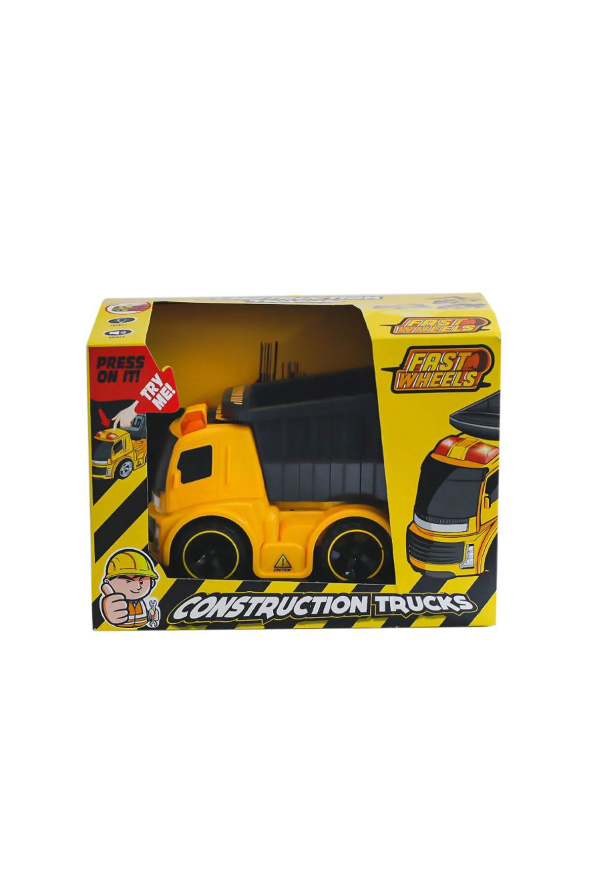 Erdem Oyuncak Fast Wheels Sürtmeli Kamyon Sesli Işıklı