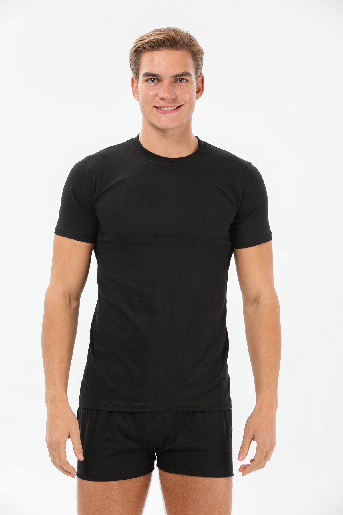 Yıldız Erkek Süper İnce V Yaka Sıfır Kol Atlet 124