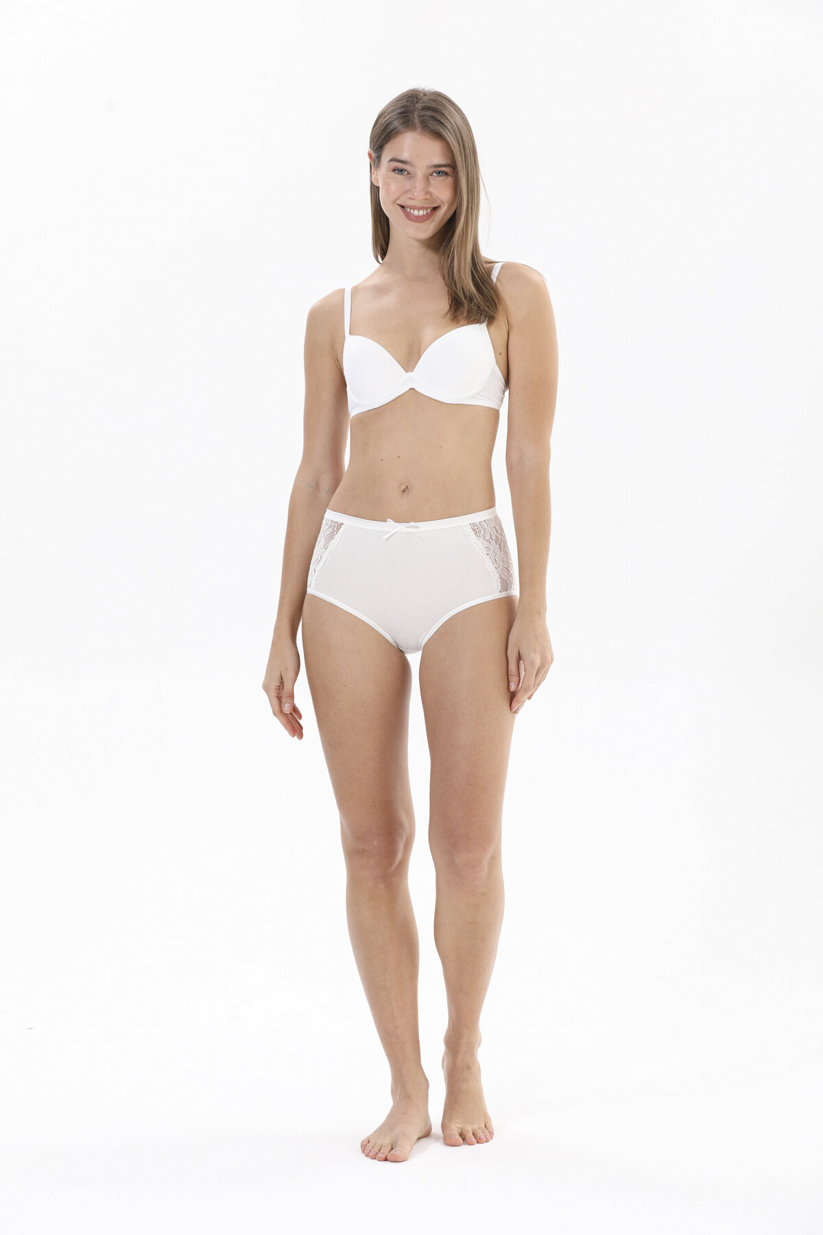 Yıldız Kadın Likralı Dantelli Bato Külot 3797