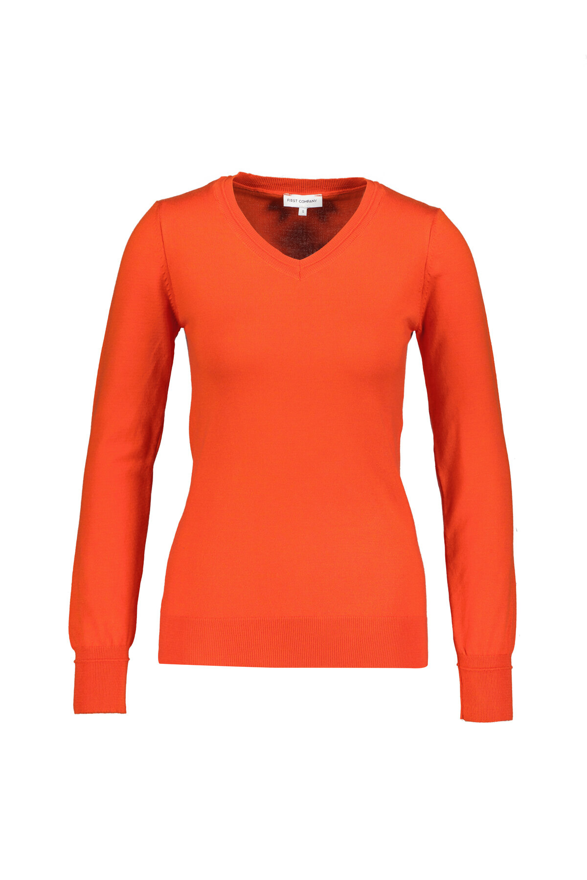 First Company Kadın V Yaka Kazak 2524BS110778.V