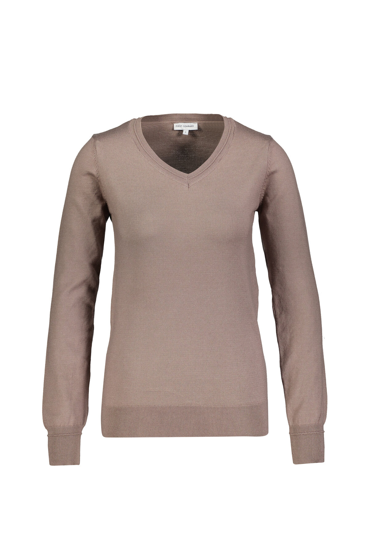 First Company Kadın V Yaka Kazak 2524BS110778.V