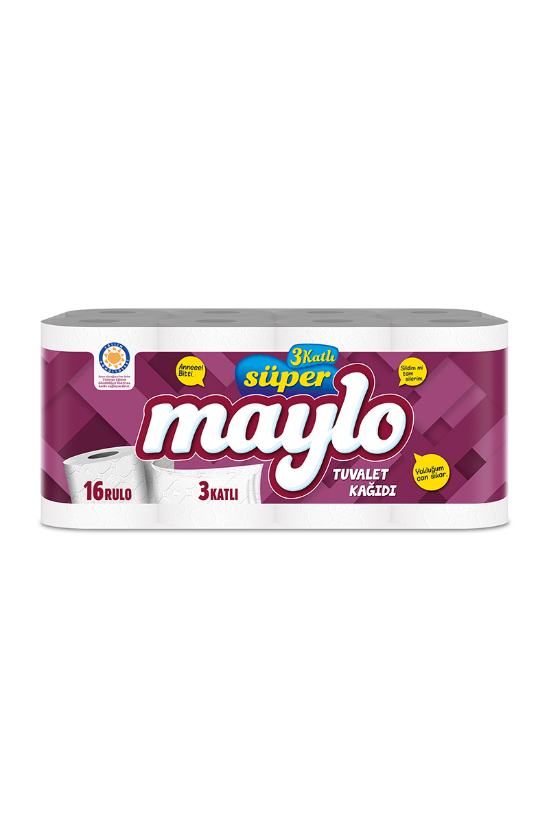 Maylo Tuvalet Kağıdı 16'lı 3 Kat