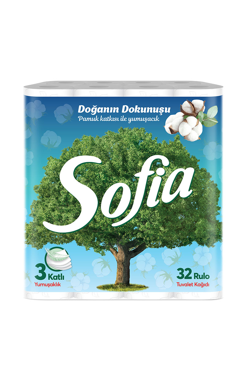 Sofia Tuvalet Kağıdı 32'li 3 Katlı