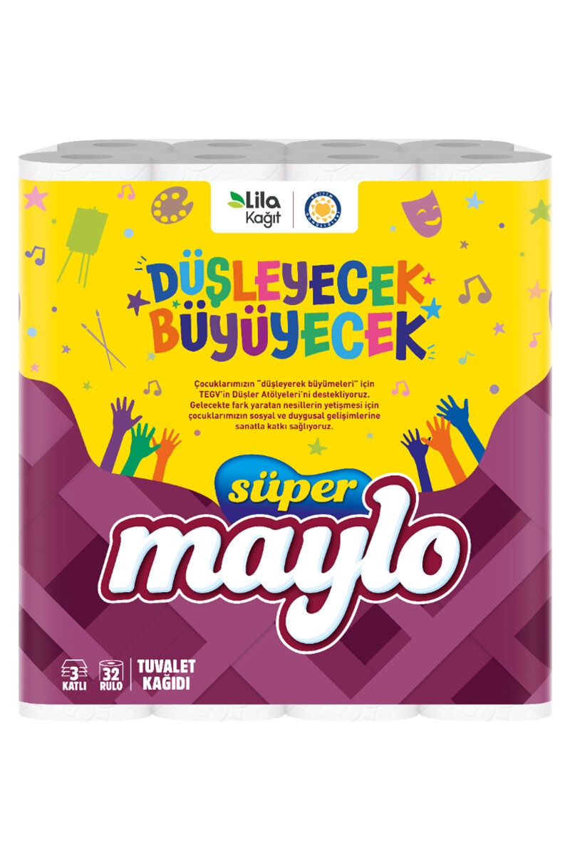 Maylo Tuvalet Kağıdı 32'li 3 Katlı