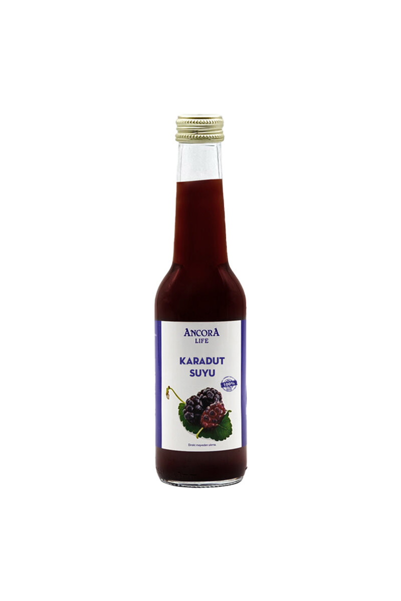 Ancora Karadut Suyu Cam 250 ml