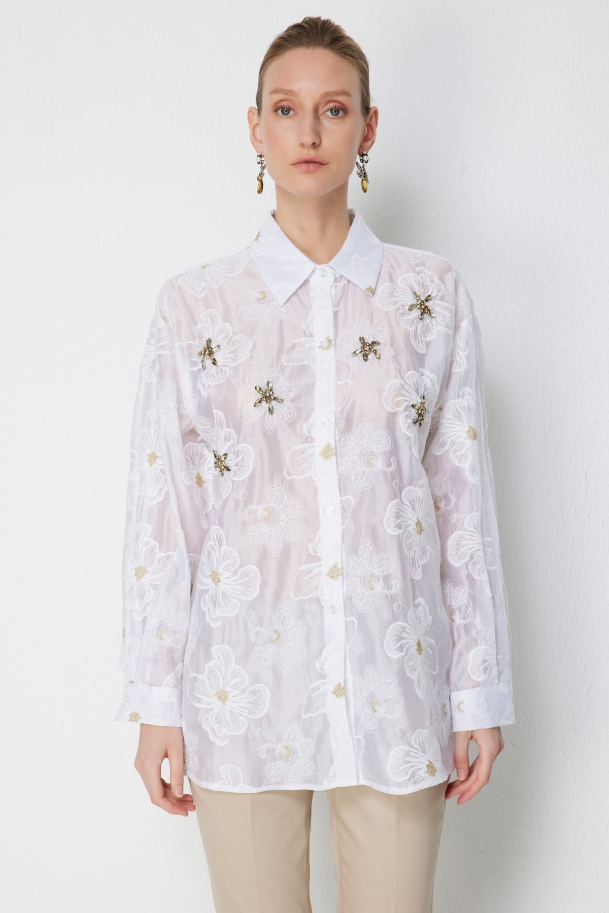 Ekol Kadın Gömlek 02918