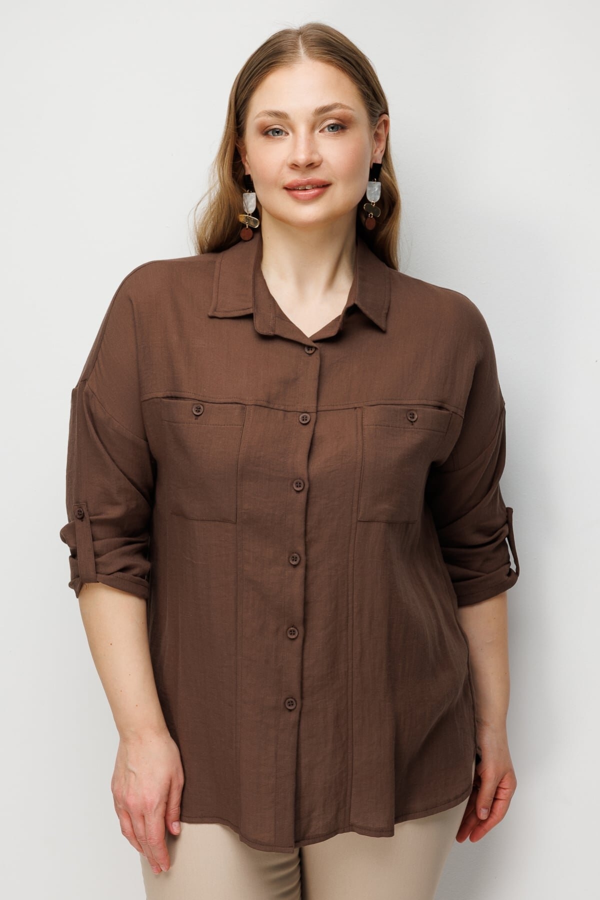 Ekol Kadın Gömlek 02988