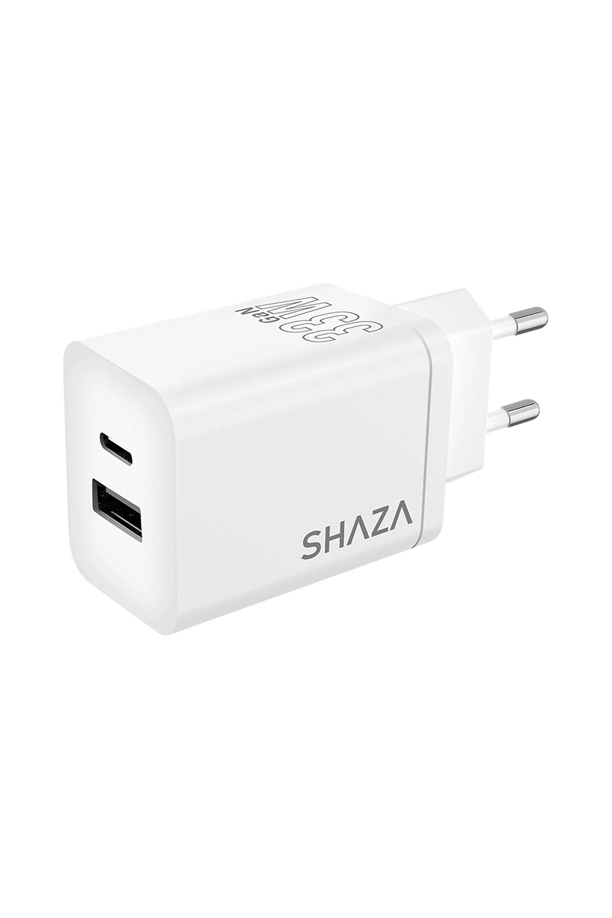 SHAZA Çift Çıkışlı Usb QC3.0& Type-C PD 33W Şarj Adaptörü