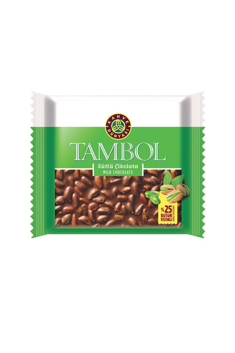 Tambol Fıstıklı Sütlü Çikolata 77 G
