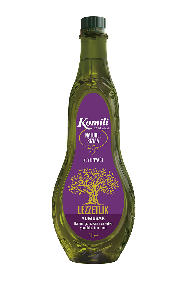 Komili Naturel Sızma Zeytinyağı Yumuşak Lezzet 1 l