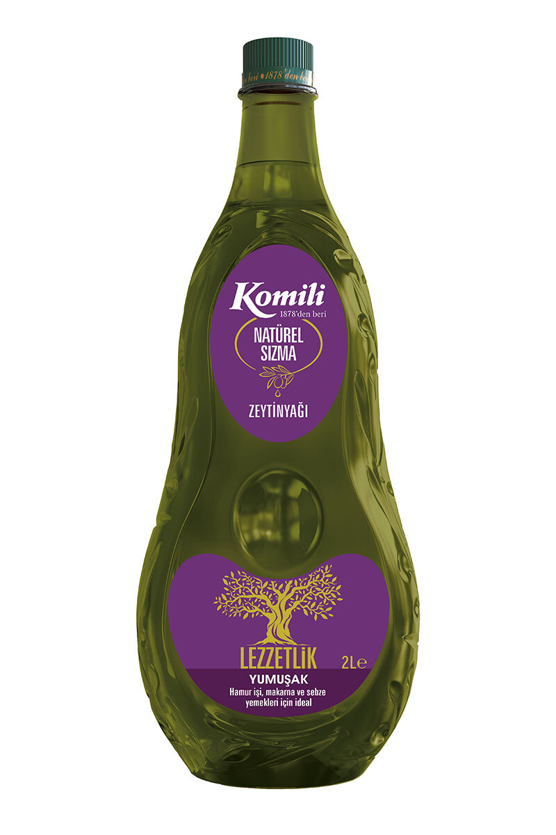 Komili Naturel Sızma Zeytinyağı Yumuşak Lezzet 2 l