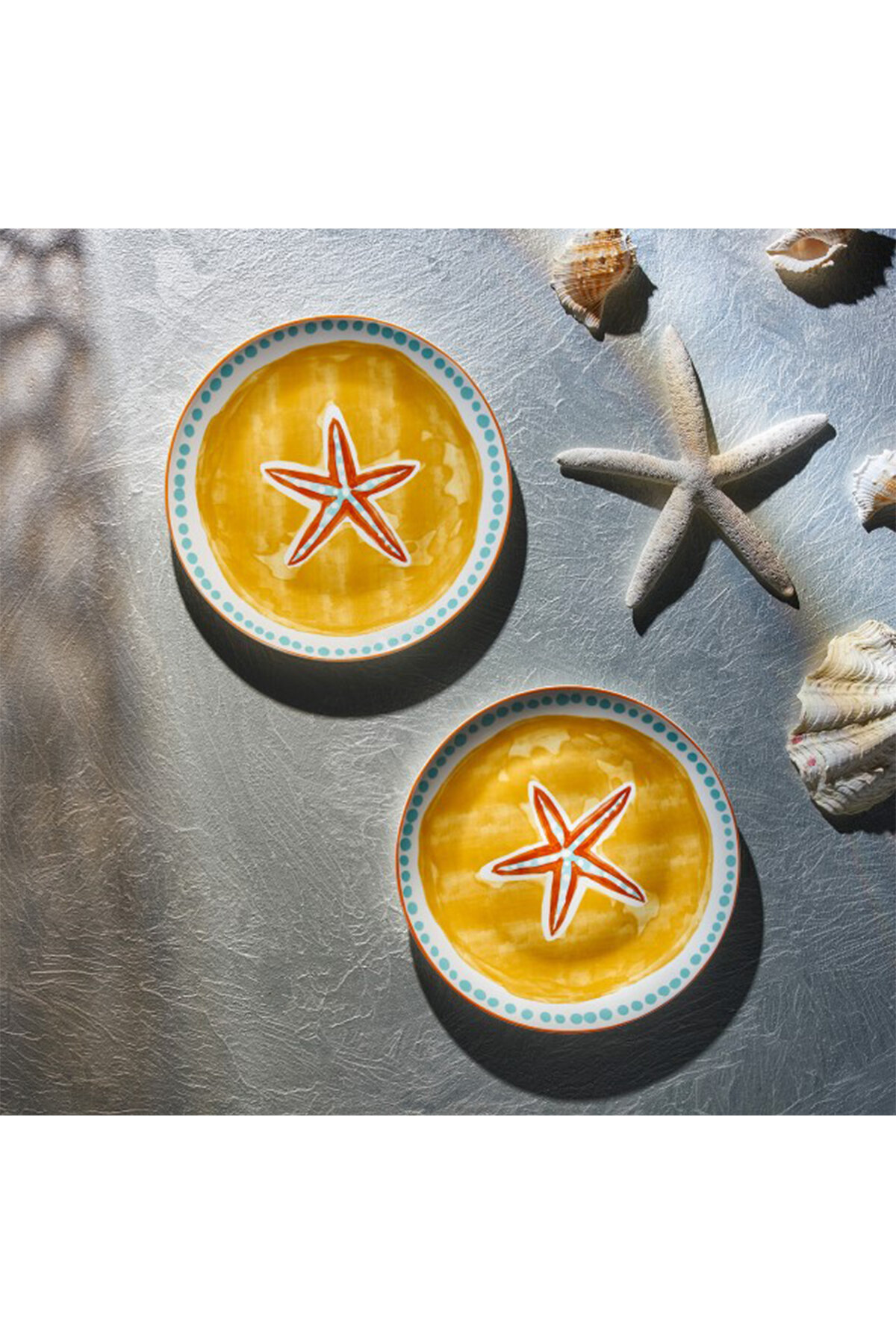 Emsan Voyage Pasta Tabağı Star 2'li 21 cm