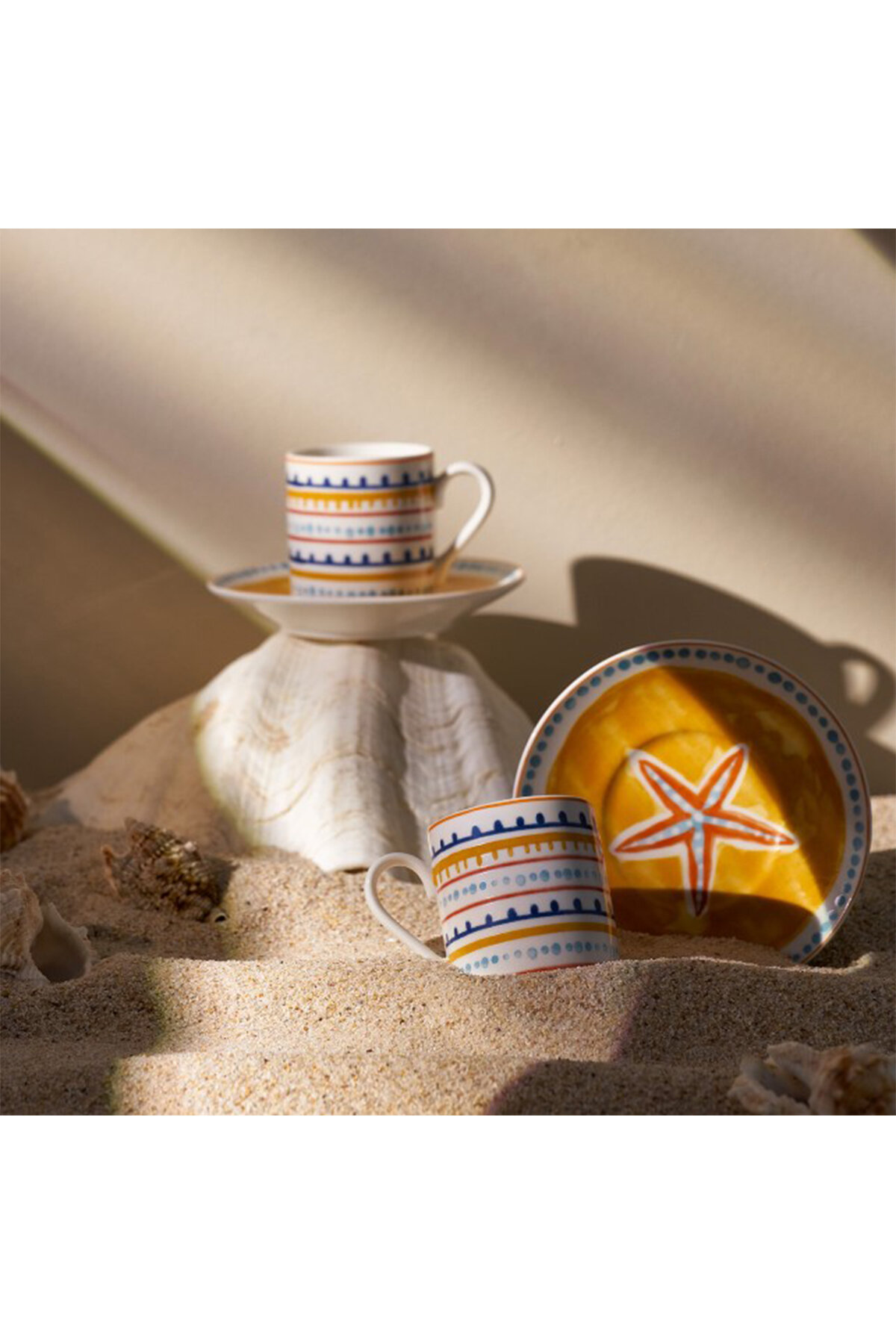 Emsan Voyage 2 Kişilik Kahve Fincan Takımı Star