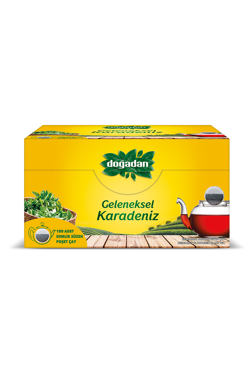 Doğadan Karadeniz Çay 100'lü Demlik Poşet