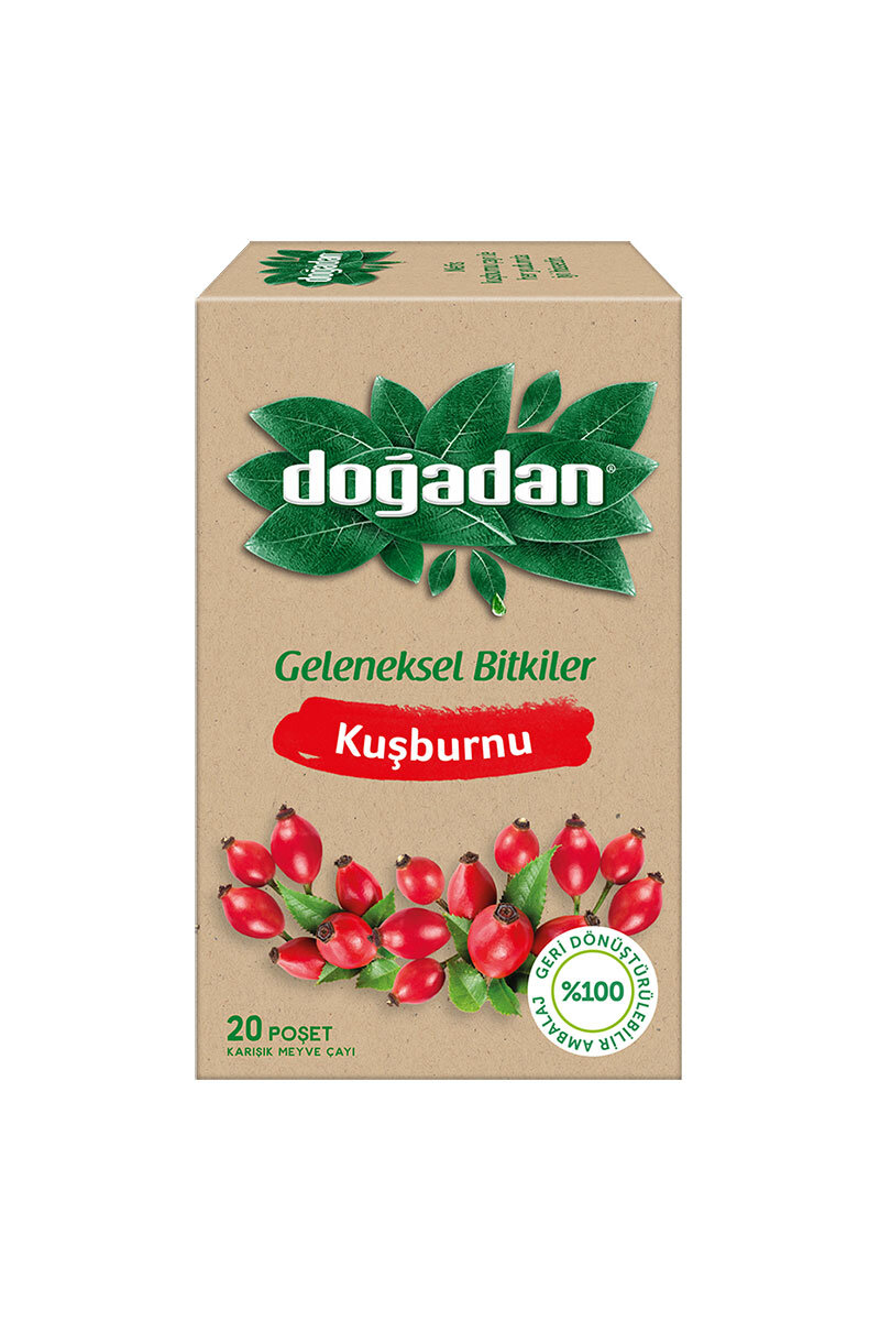 Doğadan Kuşburnu Çayı 20'li 50G