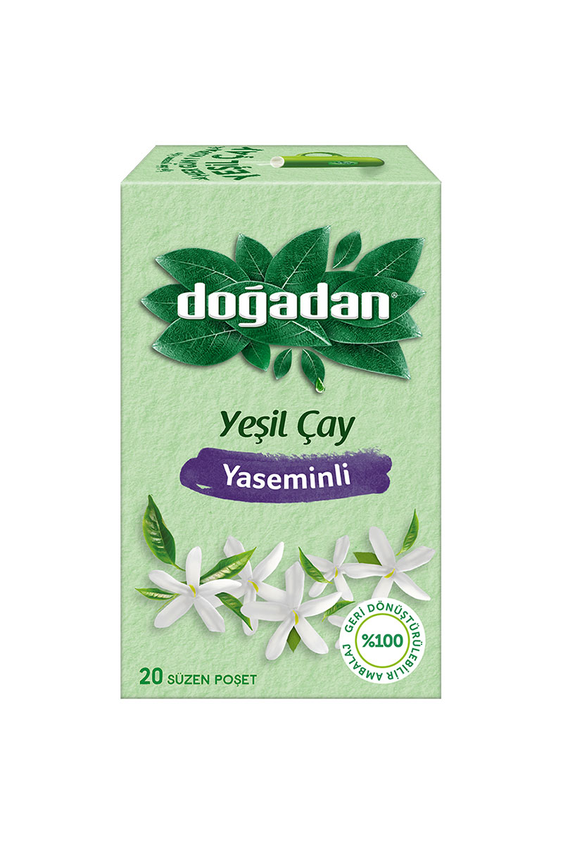 Doğadan Yeşil Çay Yaseminli 20'li