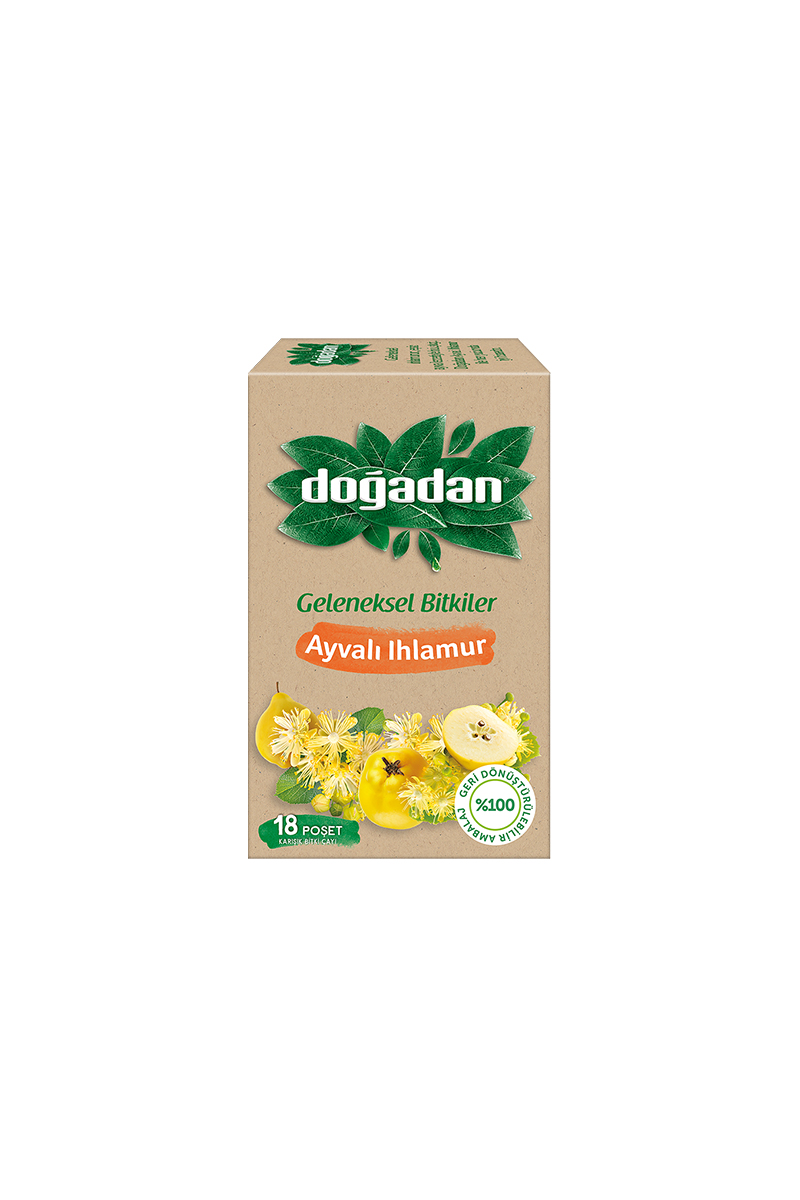 Doğadan Ihlamur Ayvalı Çay 18Li