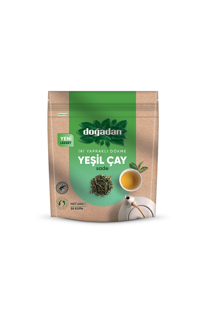 Doğadan Dökme Yeşil Çay 60G