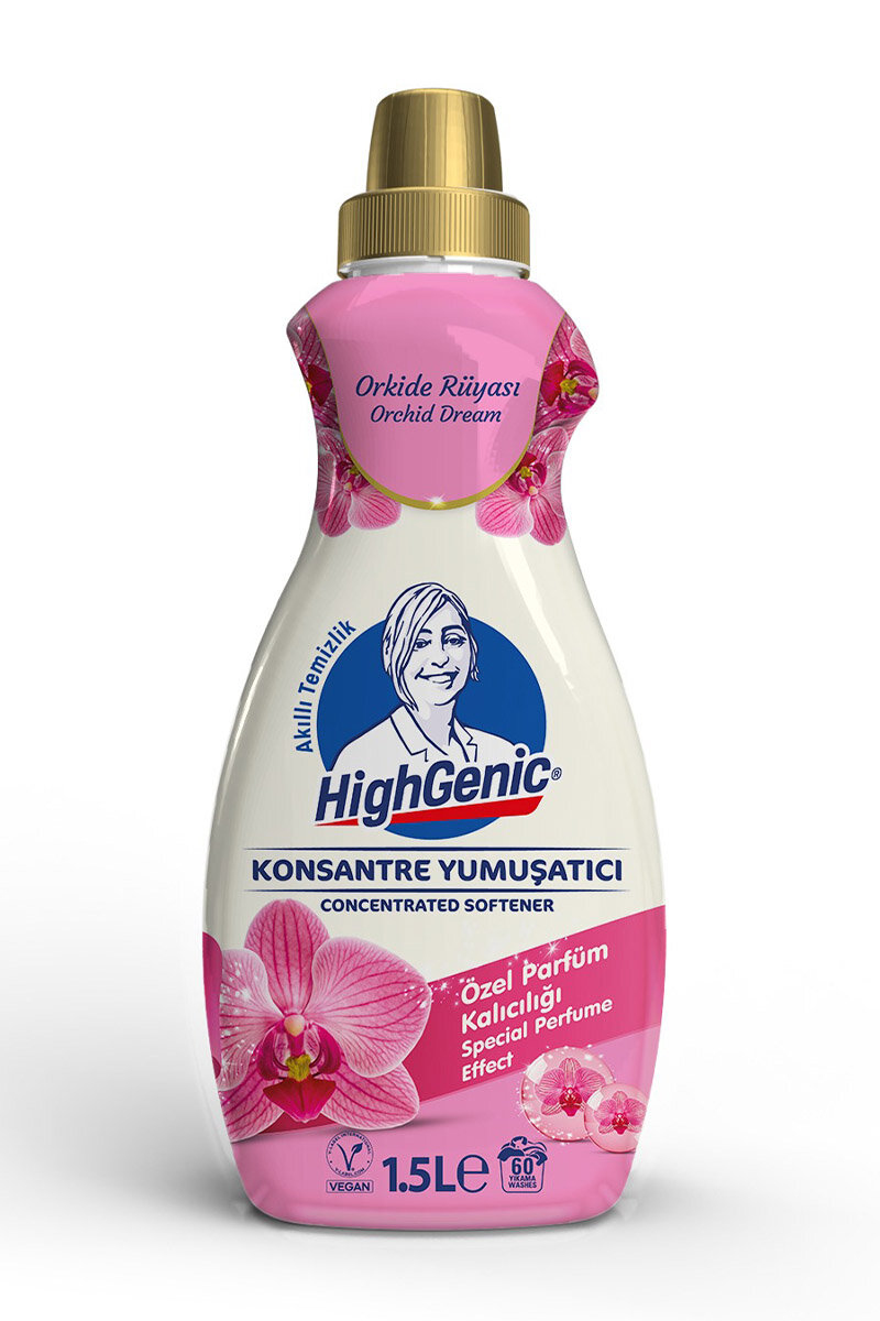 Highgenic Çamaşır Yumuşatıcı Orkide Rüyası 1500 Ml