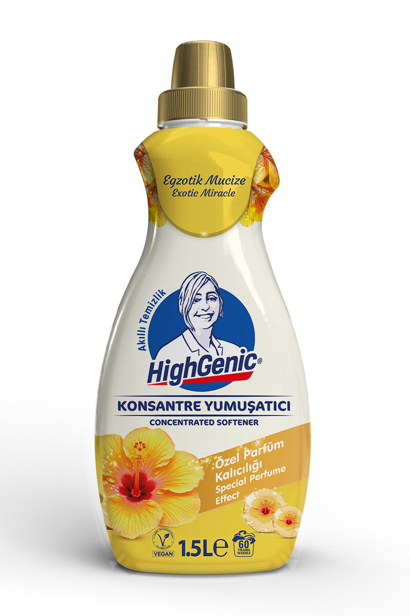Highgenic Çamaşır Yumuşatıcı Egzotik Mucize 1500 Ml