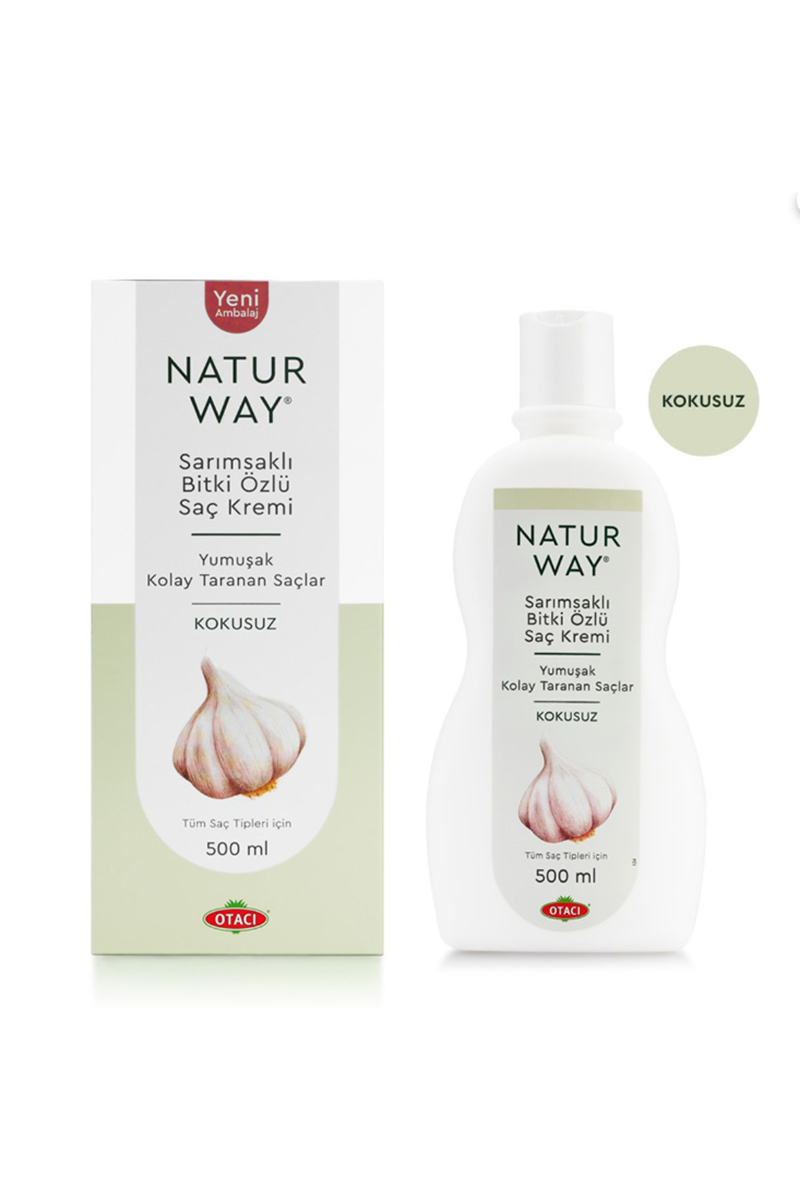 Otacı Naturway 500 Ml Bitki Özlü Şampuan Sarımsak