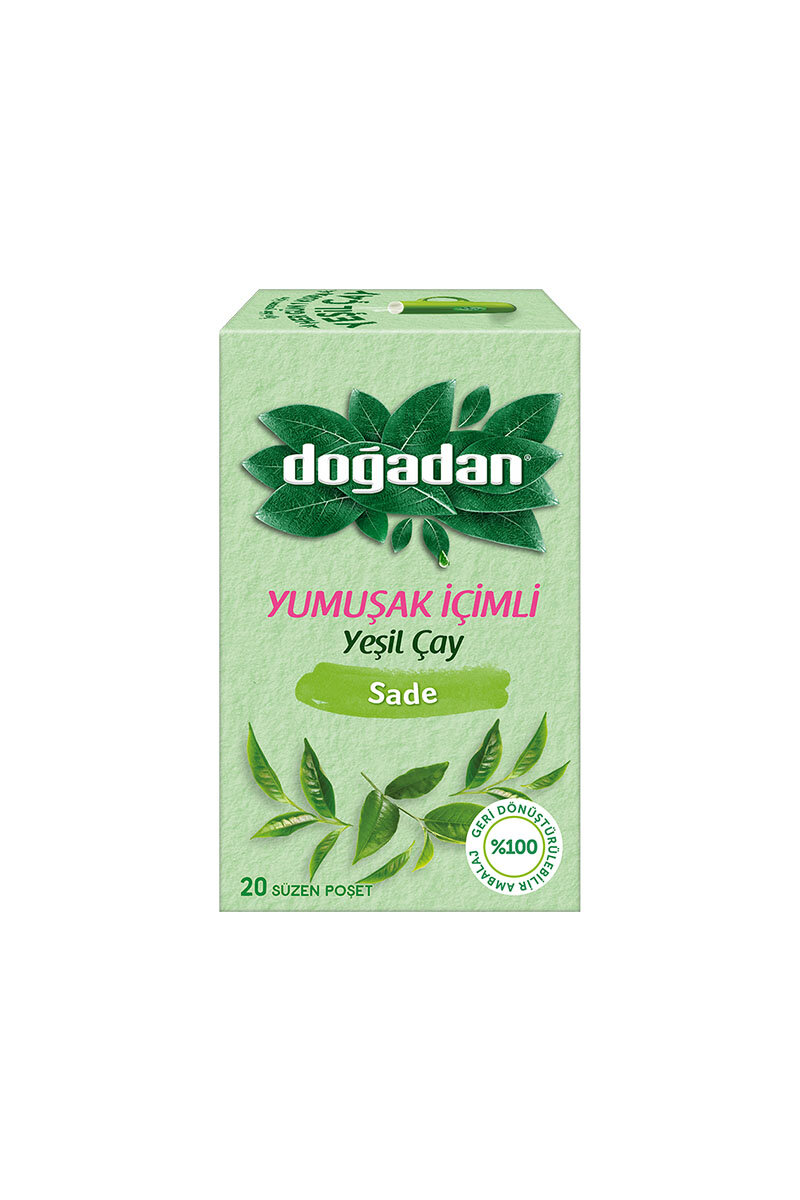 Doğadan Yeşil Çay Yumuşak 20li 35g