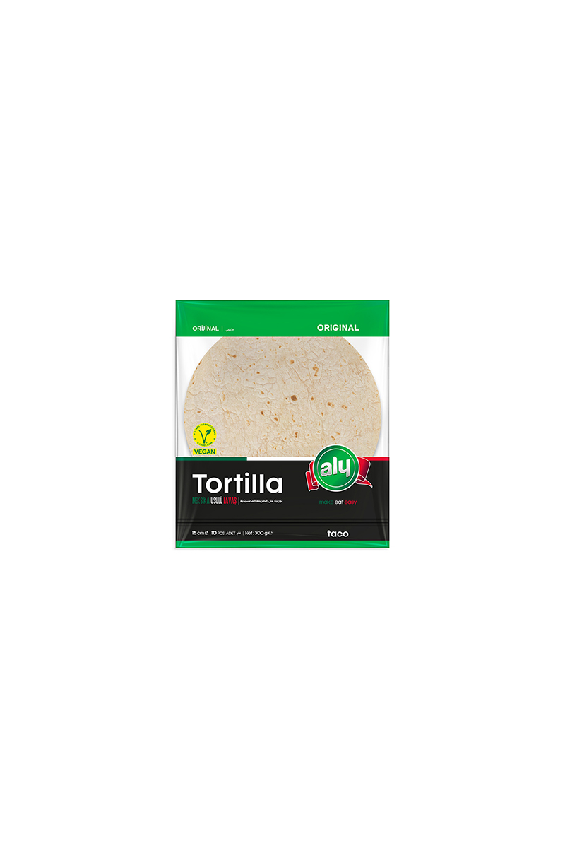 Aly Tortilla Lavaş 15 cm 10'lu 300 G