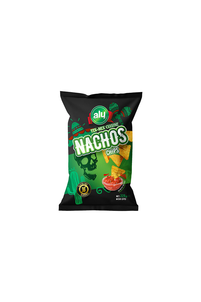 Aly Cips Nachos 225 G (Glutensiz)