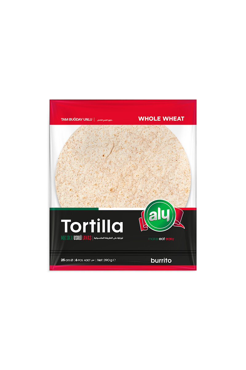Aly Tortilla Tam Buğdaylı 25 cm