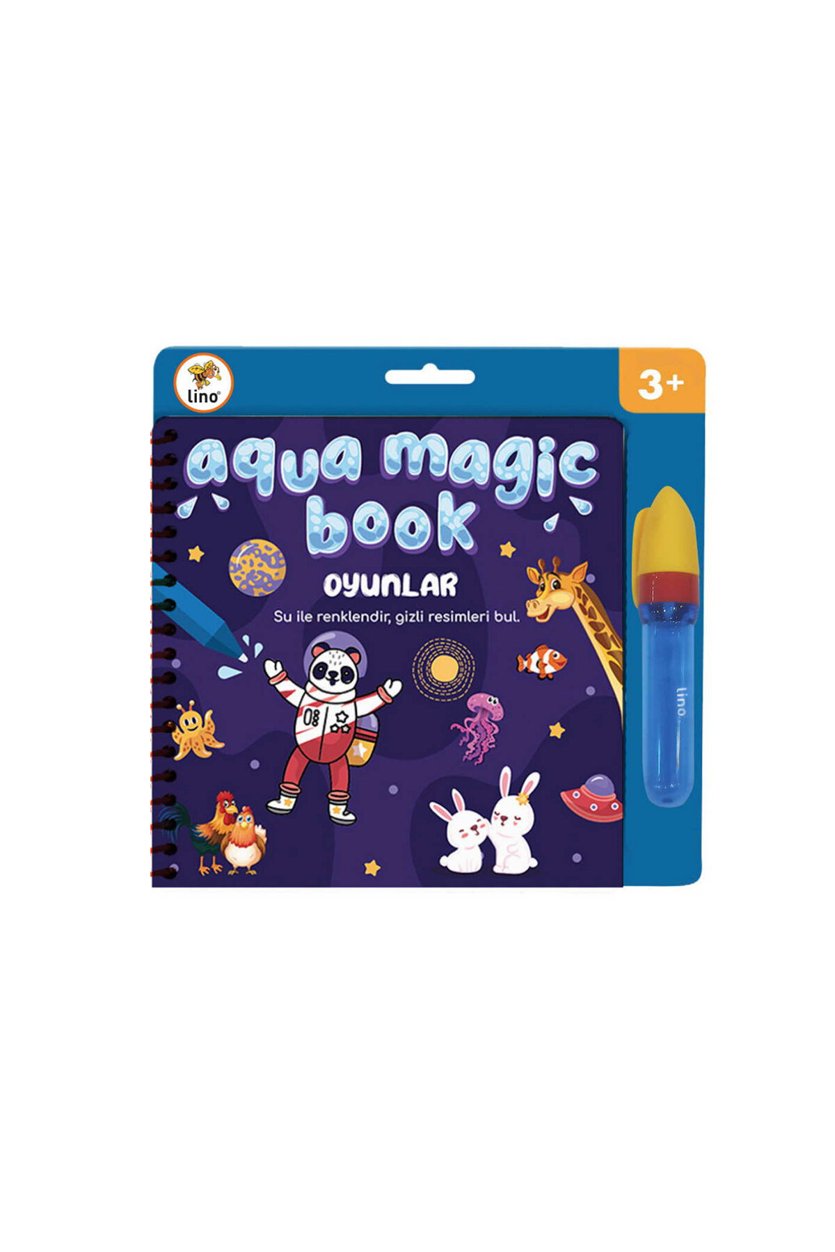 Lino Aqua Magic Book Oyunlar (Sihirli Boyama Kitabı)