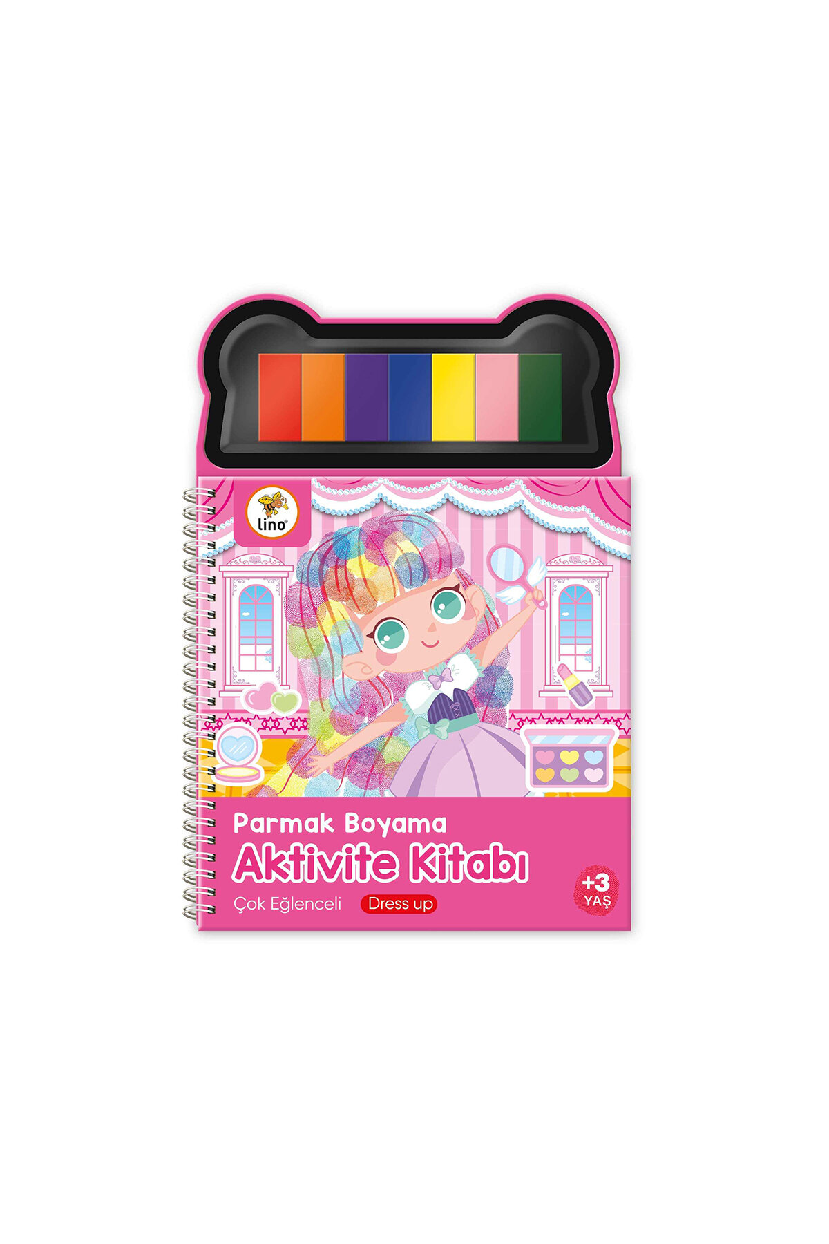Lino Parmak Boyama Aktivite Kitabı Dress Up
