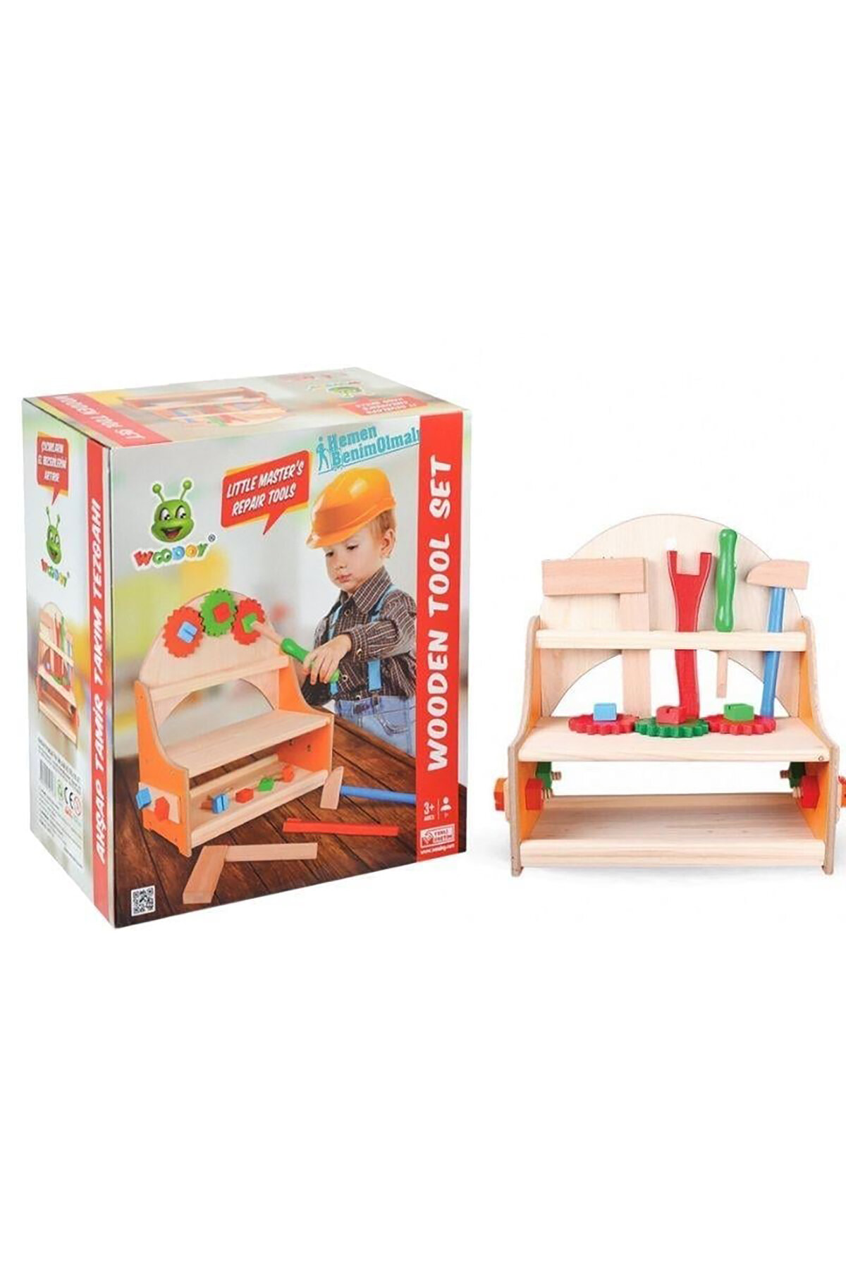 Karsan Oyuncak Woodoy Ahşap Tamir Tezgahı KR117