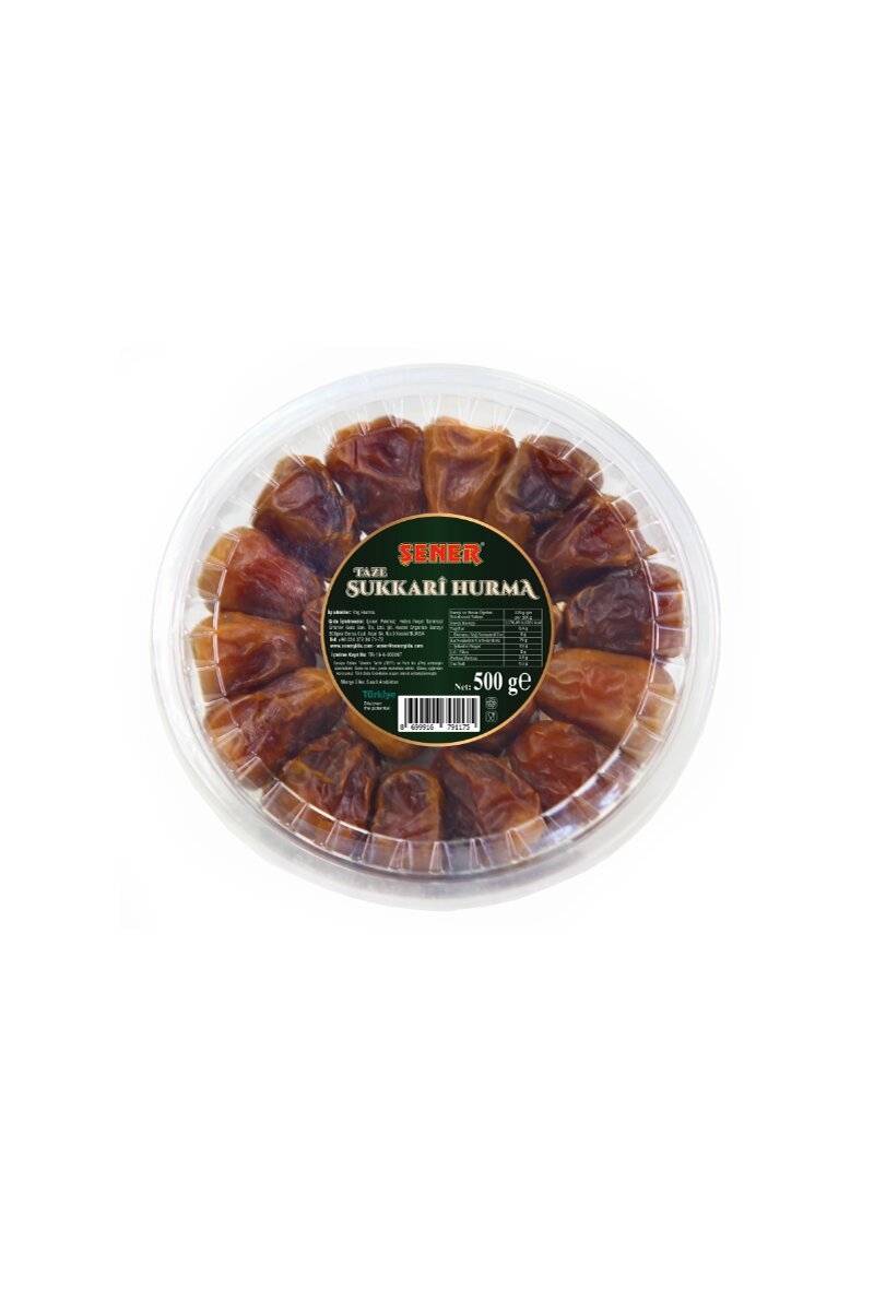Şener Sukkari Hurma 500G