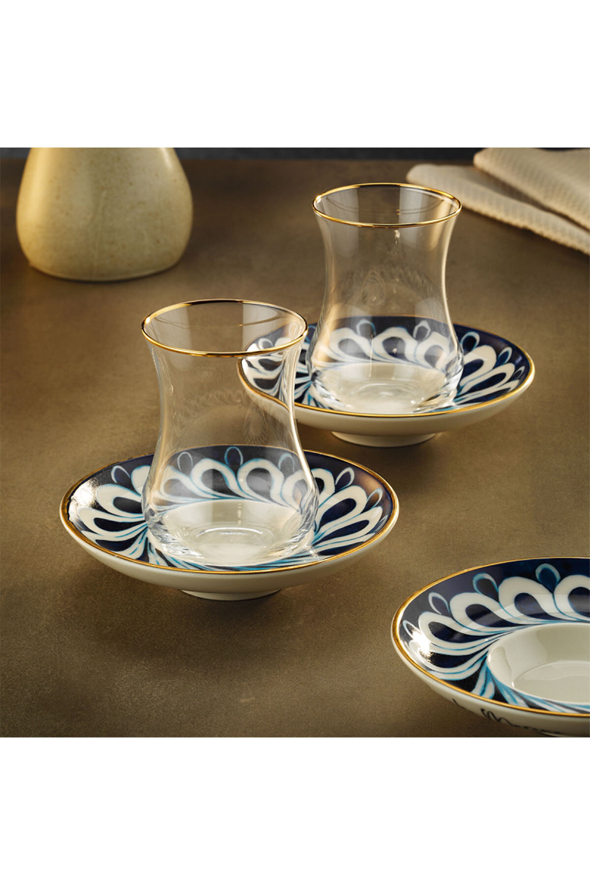 Sandro Moreno İznik Çay Seti 12 Parça