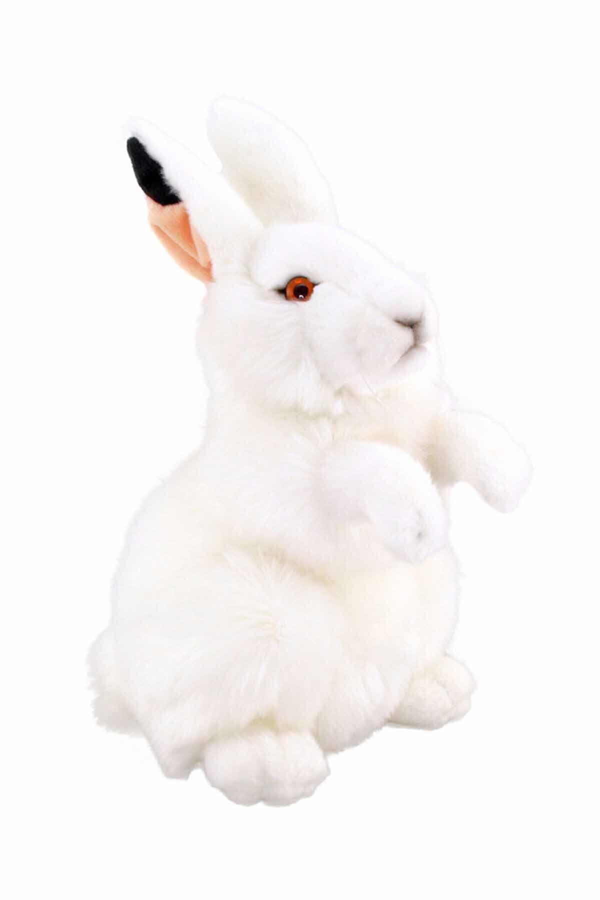 Animals of the World Beyaz Tavşan Pelüş 28 cm