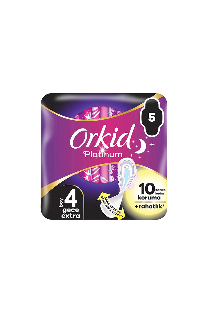 Orkid Platinum Tekli Gece Extra 5 Adet