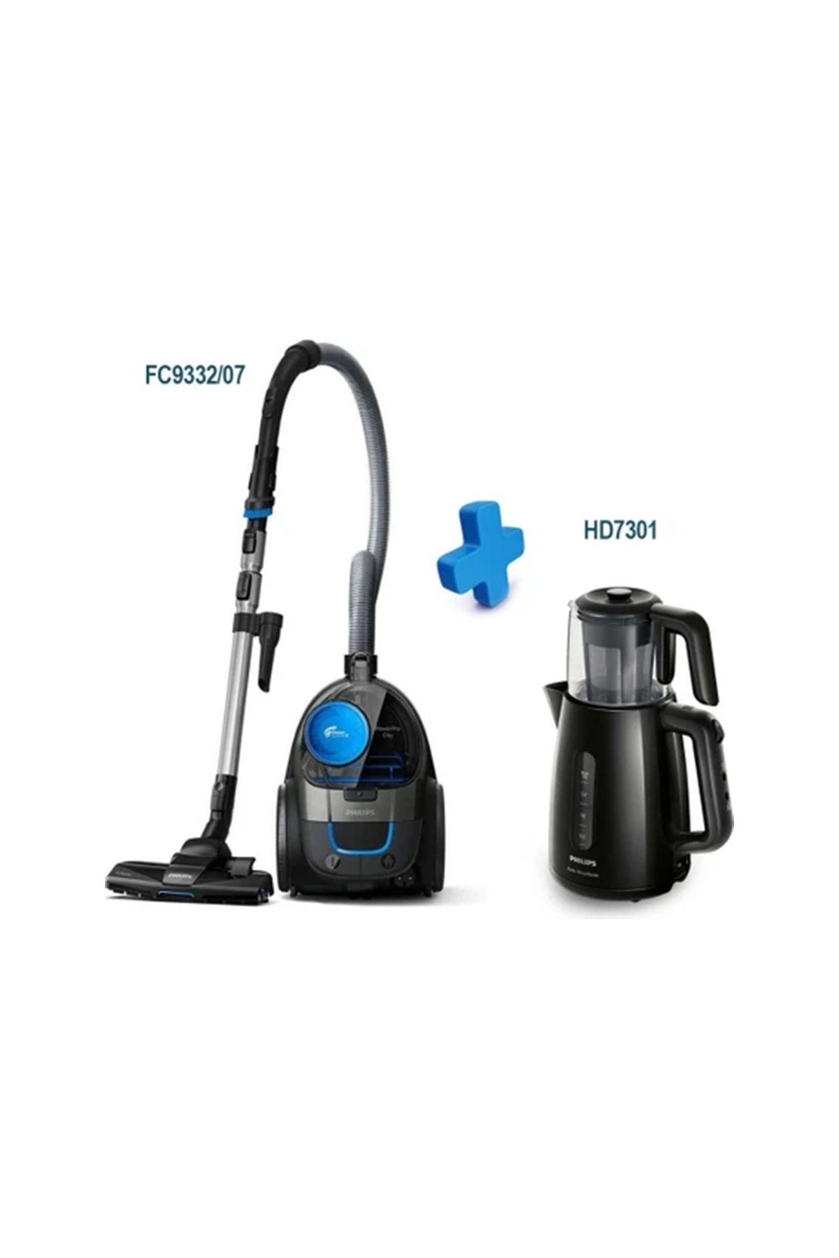 Philips FC9332 Elektrikli Süpürge + HD7301 Çaycı Hediyeli