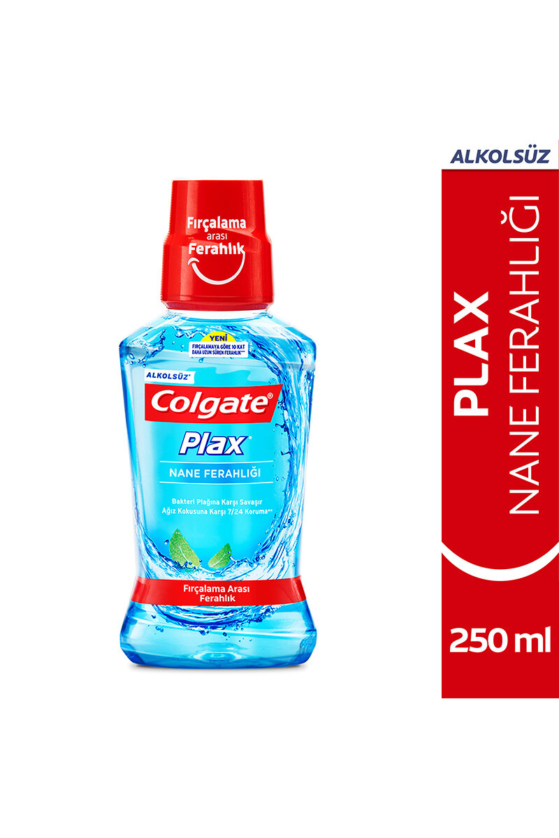 Colgate Ağız Suyu Nane Ferahlığı Mavi 250 Ml