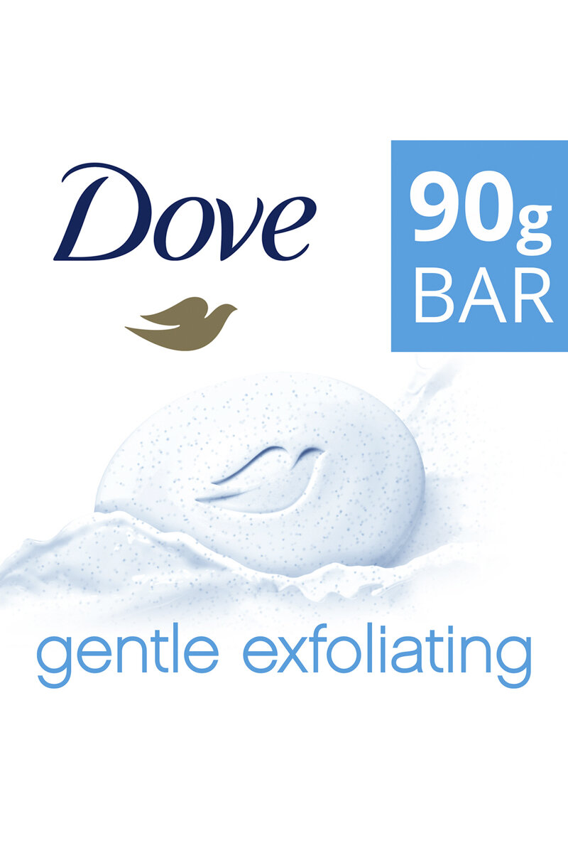 Dove Cream Bar Sabun Exfoliating 90G