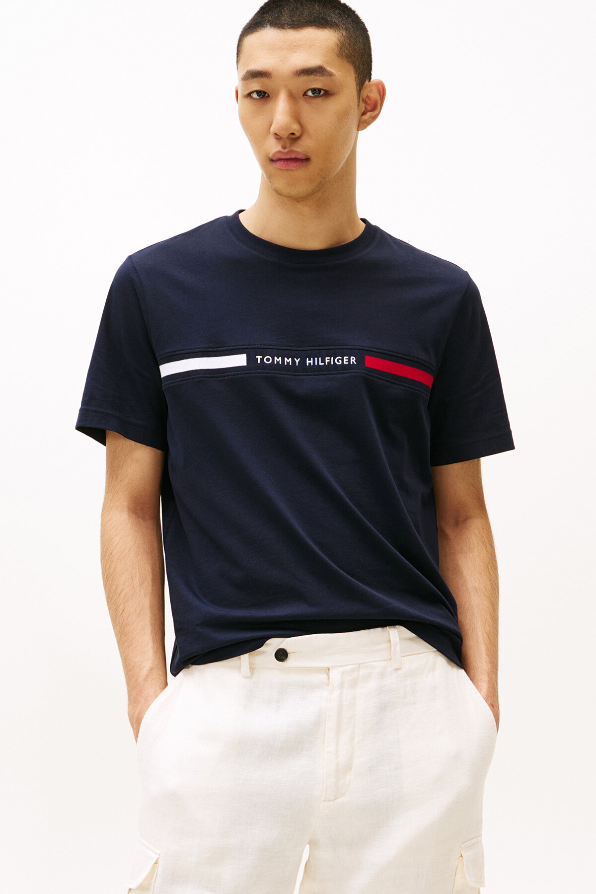 Tommy Hilfiger Erkek Tişört MW0MW36498