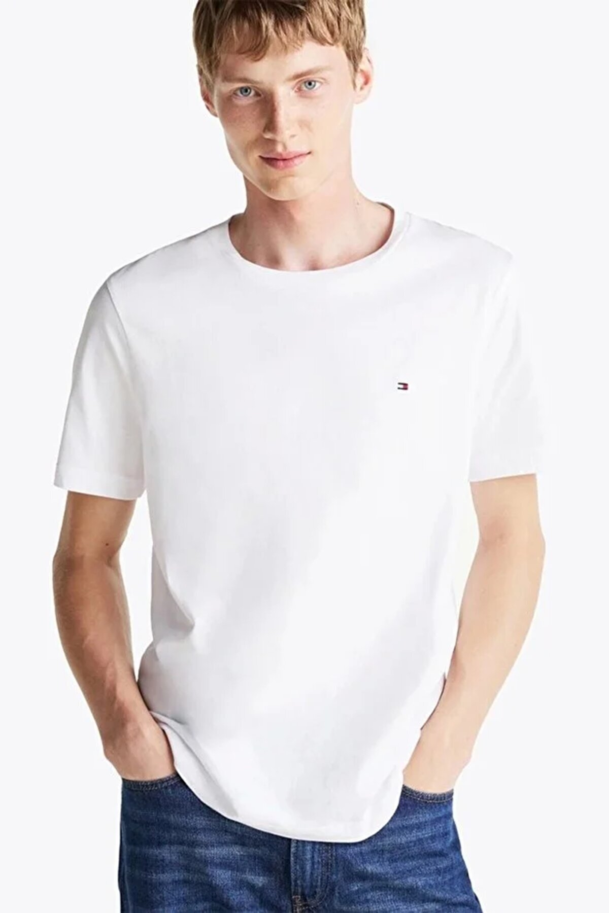 Tommy Hilfiger Erkek Tişört MW0MW37267