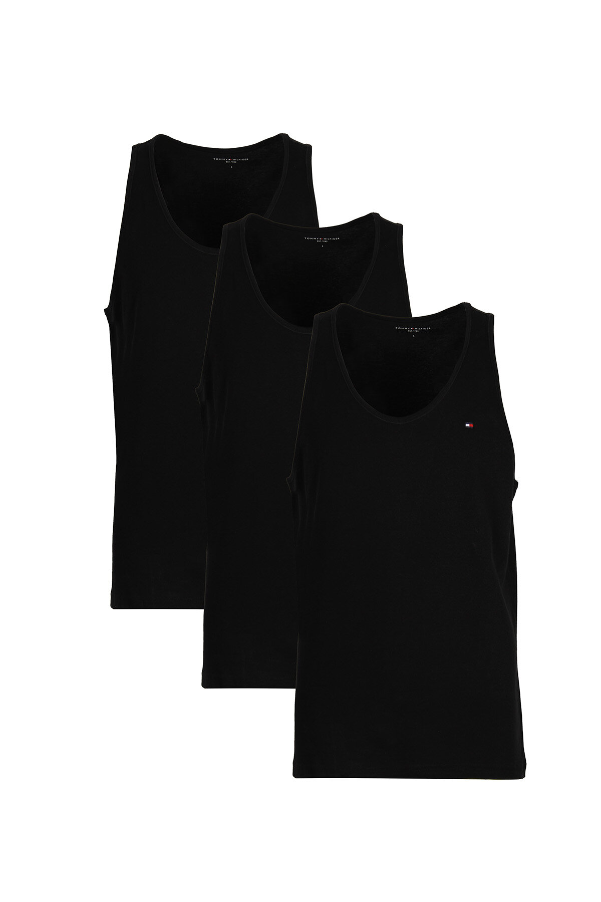 Tommy Hilfiger Erkek 3'lü Atlet UM0UM03387.0SI