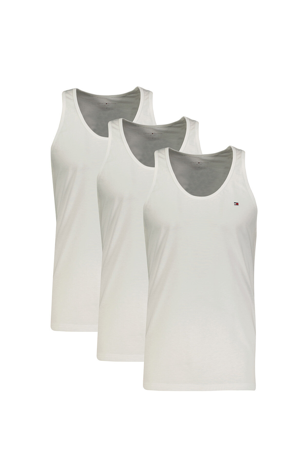 Tommy Hilfiger Erkek 3'lü Atlet UM0UM03387.05E