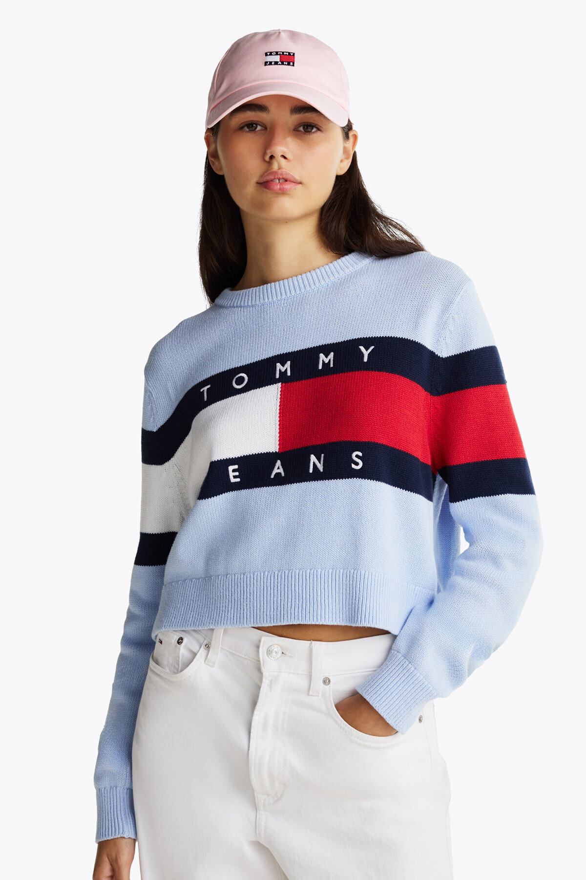Tommy Jeans Kadın Kazak DW0DW19335