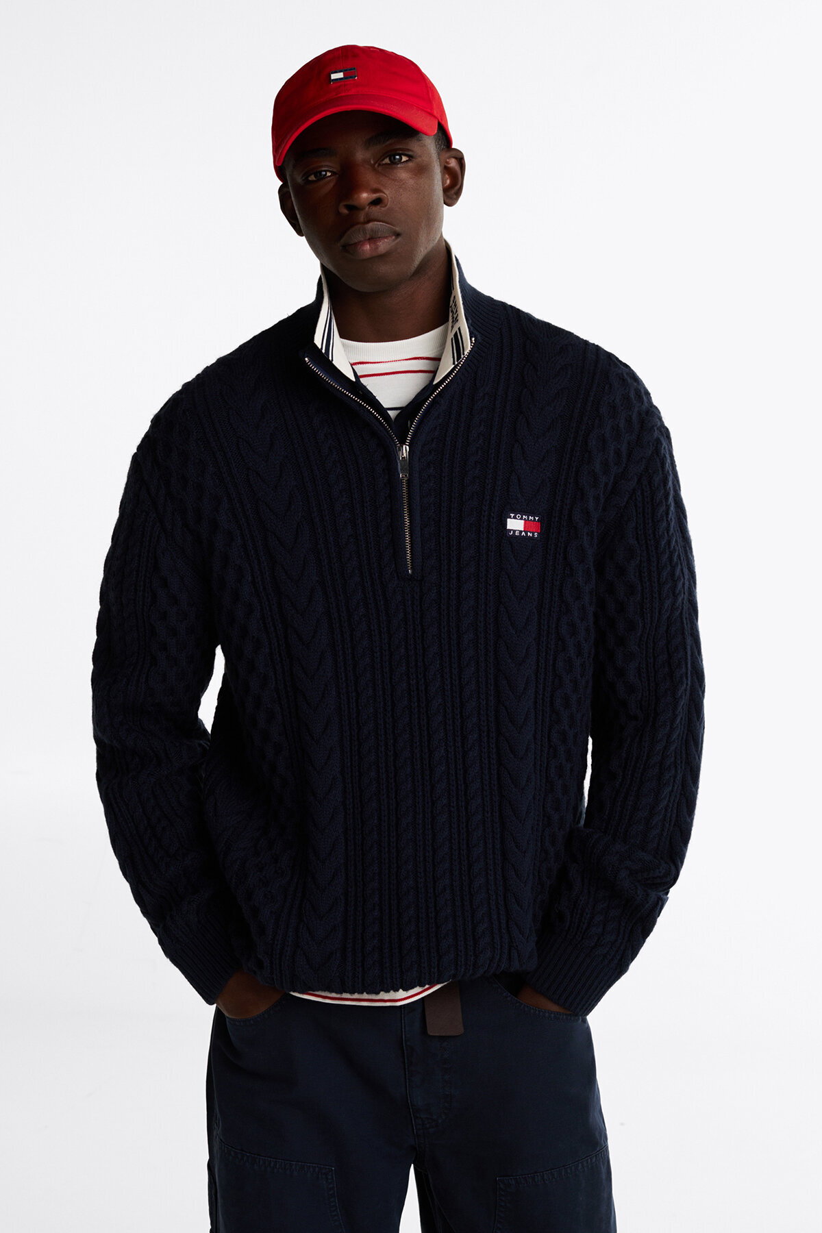 Tommy Jeans Erkek Kazak DM0DM20301