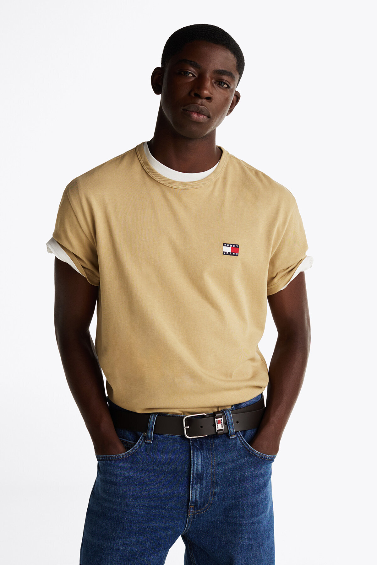 Tommy Jeans Erkek Tişört DM0DM20322